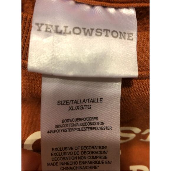 Yellowstone Dutton Ranch Size Extra Large (XL) Cropped Sweatshirt - Picture 3 of 4